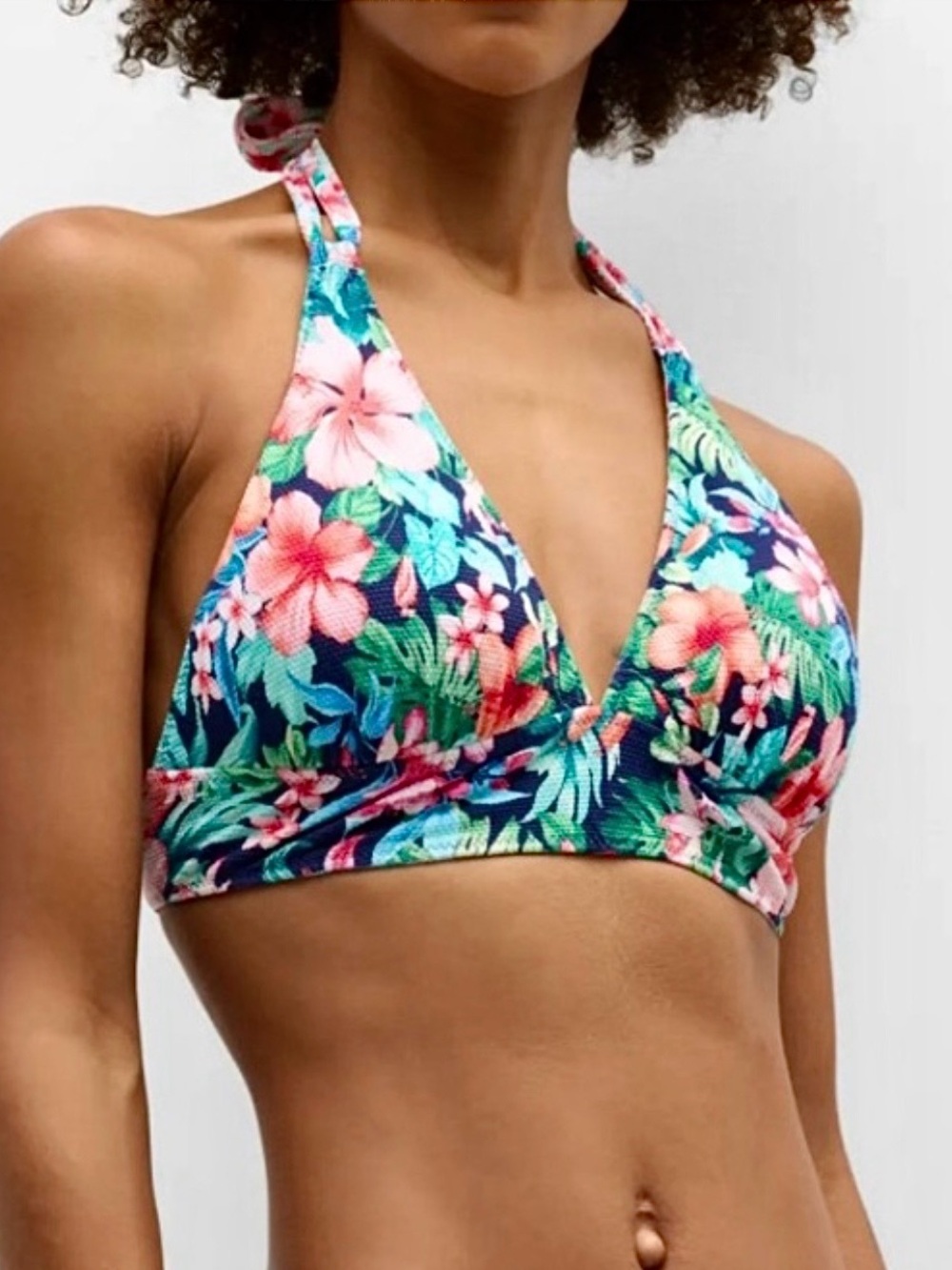 NWOT Tommy Bahama Island Cays Flora Reversible Halter - Picture 1 of 10